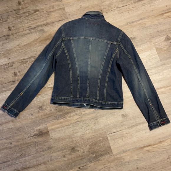 Vintage BCBG Denim Jacket Sz Medium - Picture 2 of 4